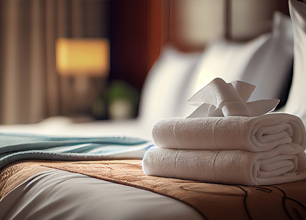 منشفة الفندق