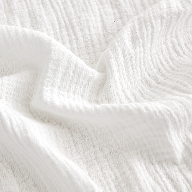 روب حمام من قماش الشاش القطني مزدوج الطبقات بياقة شال فندقي روب حمام من قماش الشاش القطني مزدوج الطبقات بياقة شال فندقي