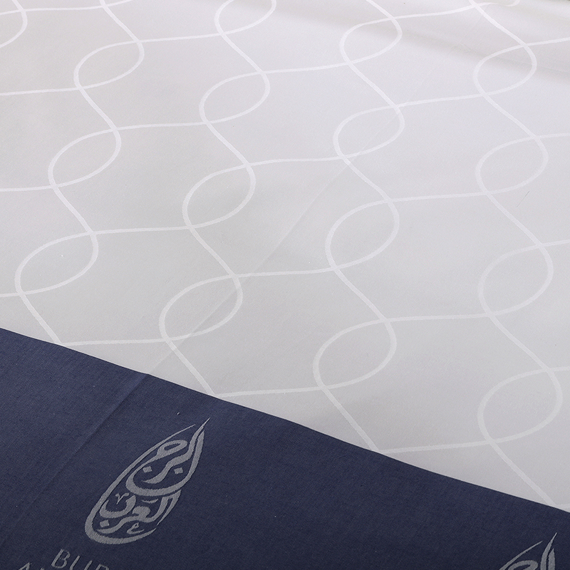 طقم بياضات سرير من القطن الخالص 100% مصبوغ بالغزل مع شعار مخصص طقم بياضات سرير من القطن الخالص 100% مصبوغ بالغزل مع شعار مخصص